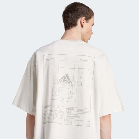 adidas Originals阿迪三叶草2025男子EQT GFX TEE 1针织无领短TJN4844