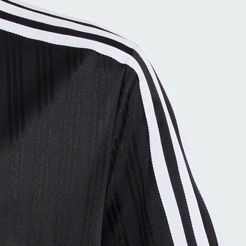 adidas Originals阿迪三叶草2025男大童TEE针织无领短TJC7309