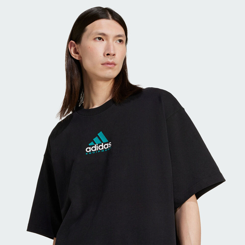 adidas Originals阿迪三叶草2025男子EQT GFX TEE 2针织无领短TJN4848