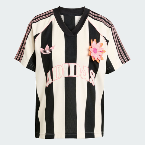 adidas Originals阿迪三叶草2025女子JERSEY针织无领短TKC0672