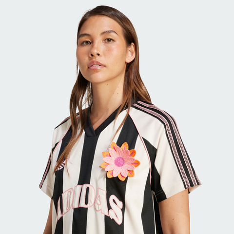 adidas Originals阿迪三叶草2025女子JERSEY针织无领短TKC0672