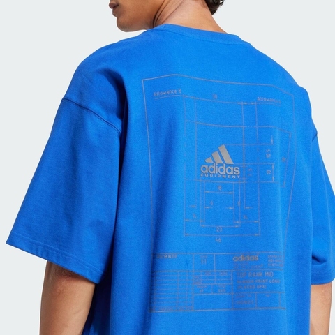 adidas Originals阿迪三叶草2025男子EQT GFX TEE 1针织无领短TJN4847
