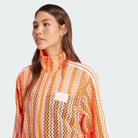 adidas Originals阿迪三叶草2025女子FB TRACKTOP针织无帽外套KC0748