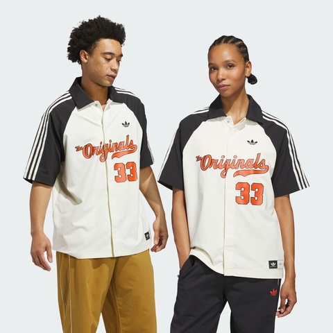 adidas Originals阿迪三叶草2025男子Winter Shooter短袖衬衫JM0514