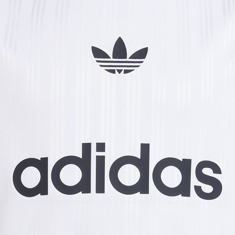 adidas Originals阿迪三叶草2025男大童TEE针织无领短TJM0492