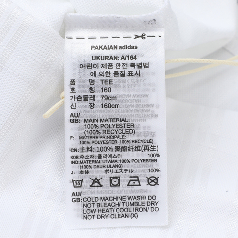 adidas Originals阿迪三叶草2025男大童TEE针织无领短TJM0492