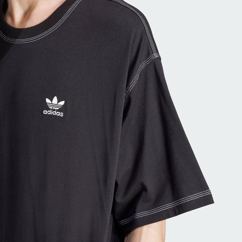 adidas Originals阿迪三叶草2025男子ESSENTIALS TEE针织无领短TJW0971