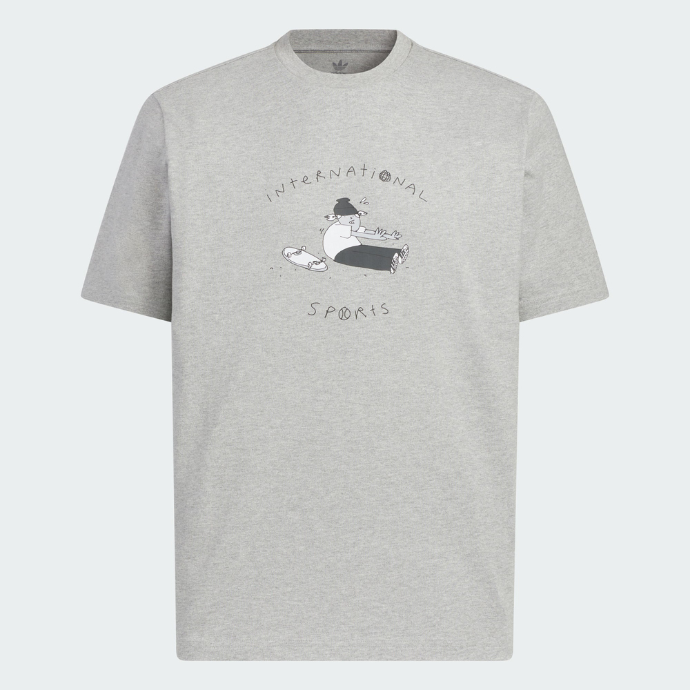 adidas Originals阿迪三叶草2025男子HJ STRETCH TEE针织无领短TKA2251