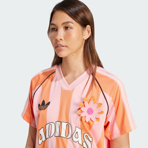 adidas Originals阿迪三叶草2025女子JERSEY针织无领短TKC0673
