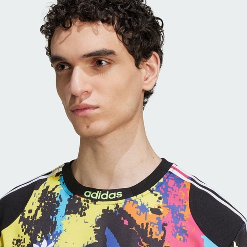 adidas Originals阿迪三叶草2025男子ARCHIVE JERSEY针织无领短TKD4800