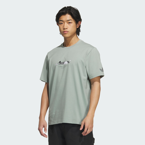 adidas Originals阿迪三叶草2025男子HJ DEFEAT TEE针织无领短TKA2250