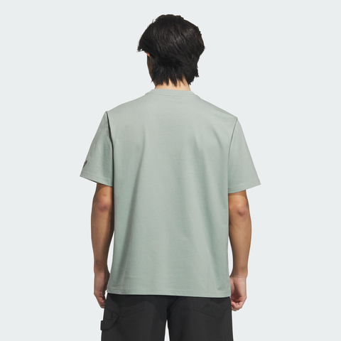 adidas Originals阿迪三叶草2025男子HJ DEFEAT TEE针织无领短TKA2250