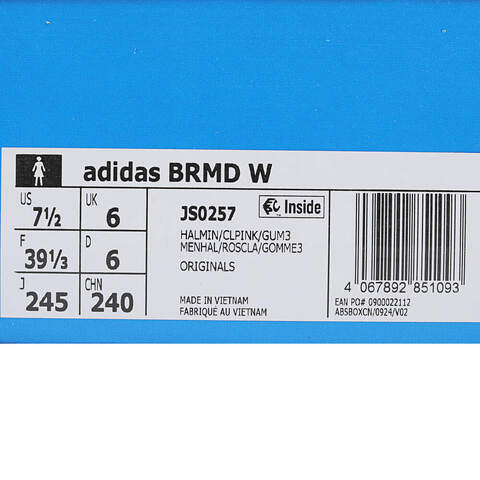 adidas Originals阿迪三叶草2025中性ADIDAS BRMD WORI-CLASSICJS0257