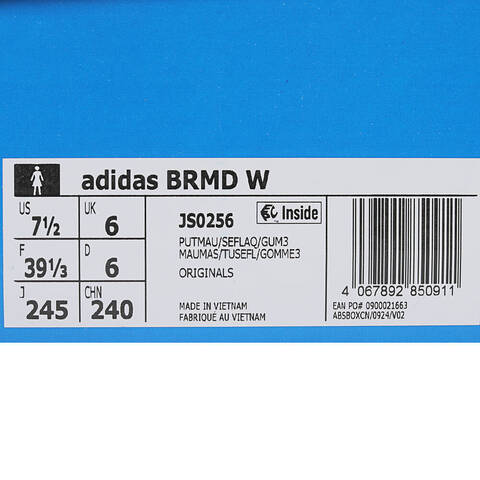 adidas Originals阿迪三叶草2025中性ADIDAS BRMD WORI-CLASSICJS0256