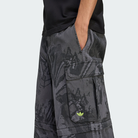 adidas Originals阿迪三叶草2025男子ZIPOFF CARGO梭织长裤KD2253