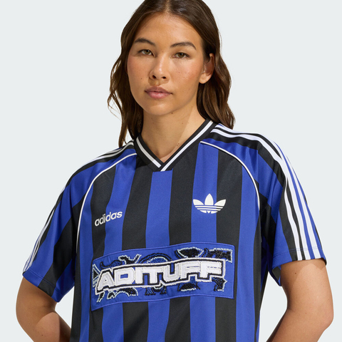 adidas Originals阿迪三叶草2025女子JERSEY针织无领短TKD2274