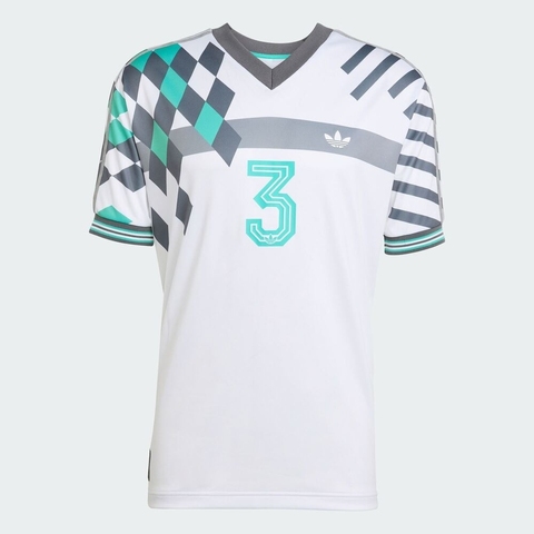 adidas Originals阿迪三叶草2025男子NUWAVE90SJERSEY针织无领短TKD4870