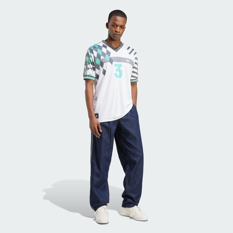 adidas Originals阿迪三叶草2025男子NUWAVE90SJERSEY针织无领短TKD4870