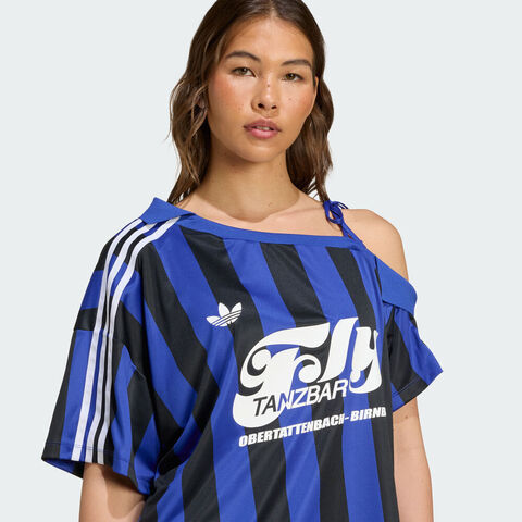 adidas Originals阿迪三叶草2025女子JERSEY针织无领短TKD2278