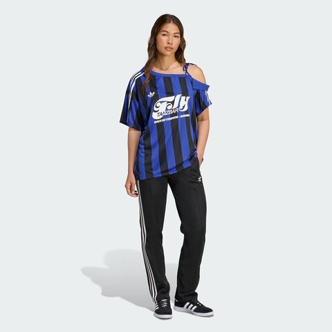 adidas Originals阿迪三叶草2025女子JERSEY针织无领短TKD2278