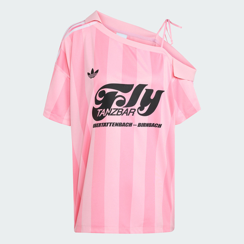 adidas Originals阿迪三叶草2025女子JERSEY针织无领短TKD2277