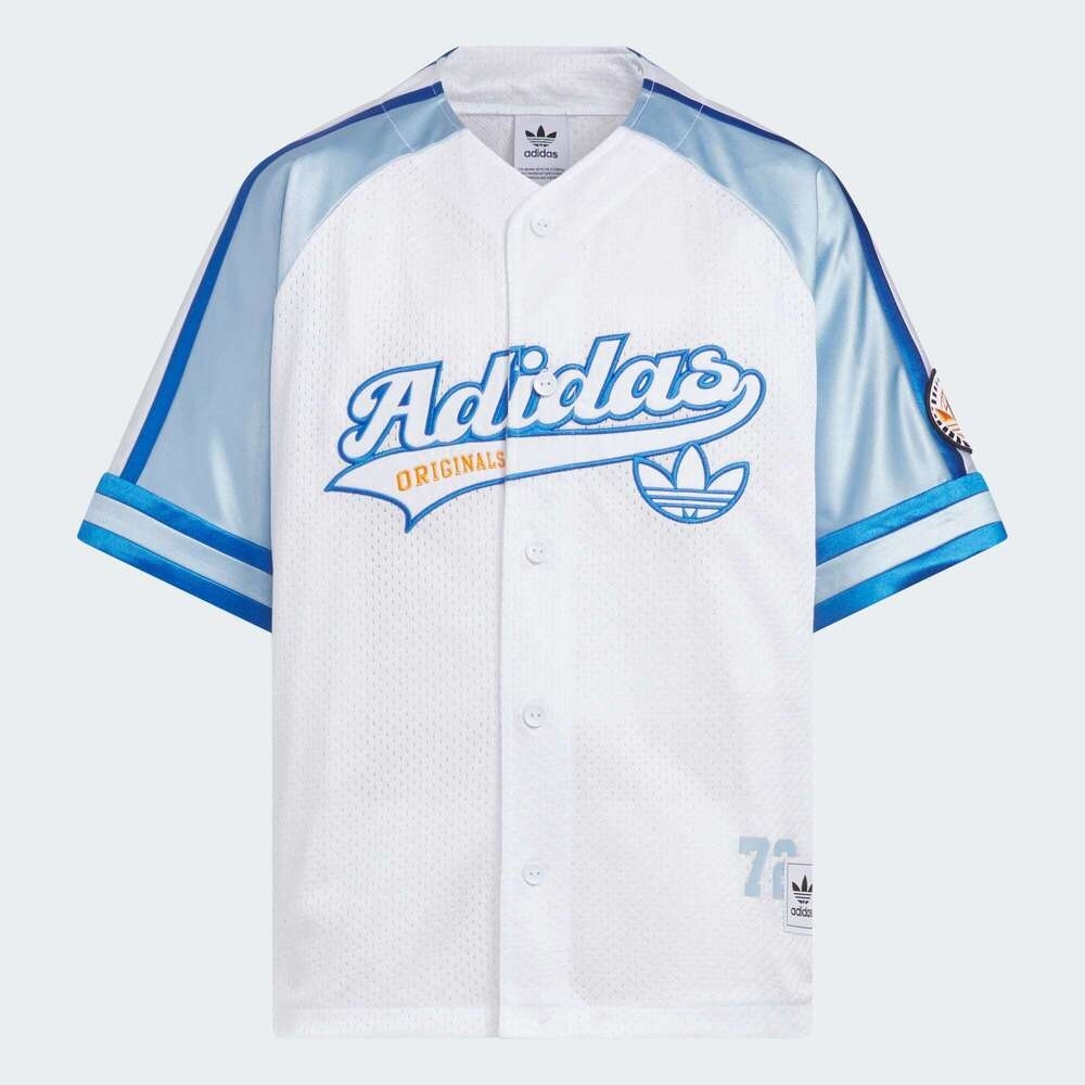 adidas Originals阿迪三叶草2025男大童JK BB SHIRT短袖衬衫KC1521