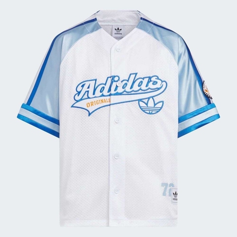 adidas Originals阿迪三叶草2025男大童JK BB SHIRT短袖衬衫KC1521