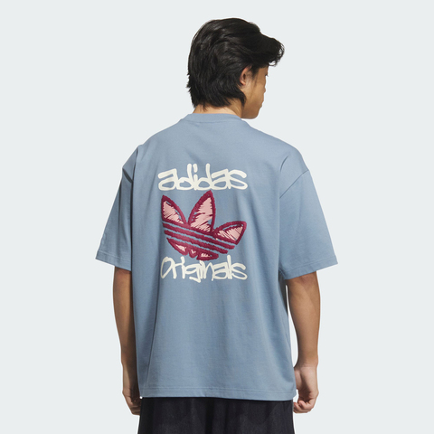 adidas Originals阿迪三叶草2025男子LM TEE针织无领短TKE5892