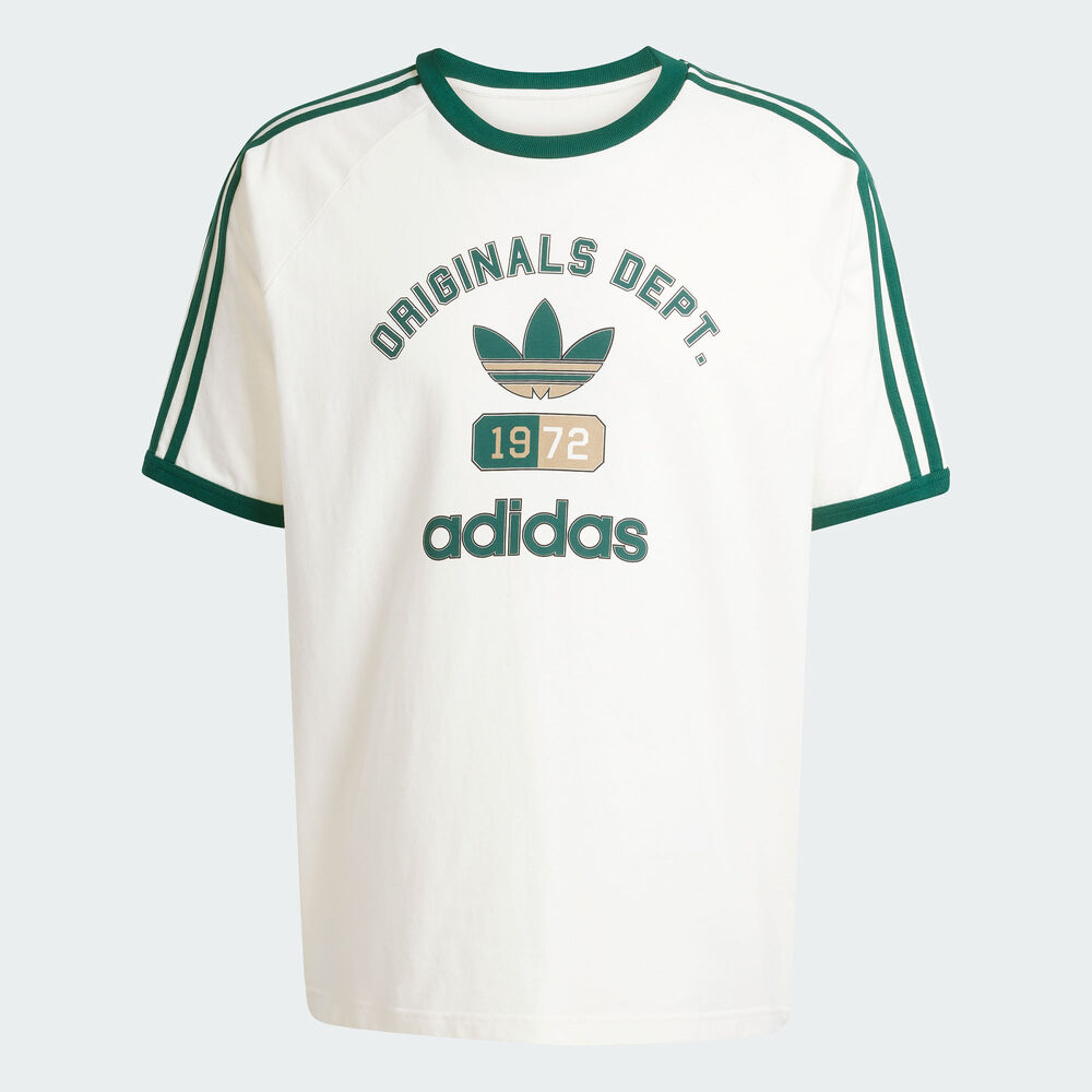 adidas Originals阿迪三叶草2025男子OG DEPT TEE针织无领短TKD6266
