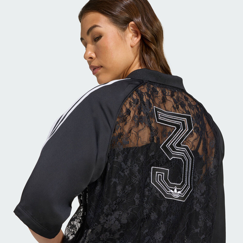 adidas Originals阿迪三叶草2025女子JERSEY针织有领短TKD2276