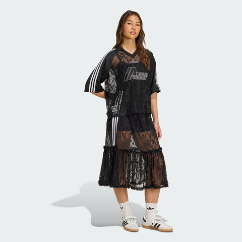 adidas Originals阿迪三叶草2025女子JERSEY针织有领短TKD2276