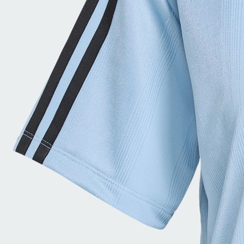 adidas Originals阿迪三叶草2025女子JACQUARD TEE针织无领短TJV9644