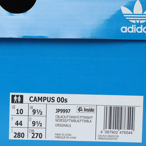 adidas Originals阿迪三叶草2025中性CAMPUS 00SORI-CLASSICJP9997