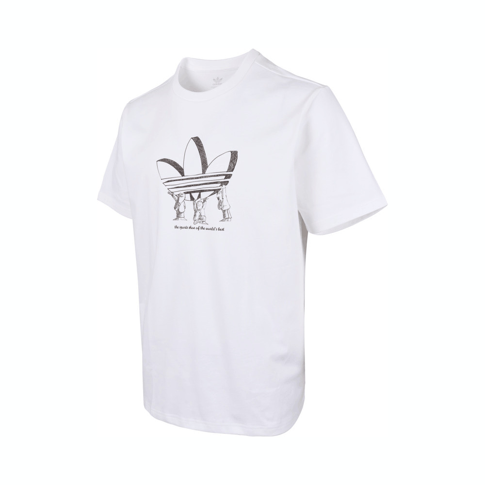 adidas Originals阿迪三叶草2025男子TREF LIFT TEE针织无领短TKA2249