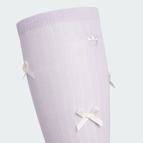 adidas Originals阿迪三叶草2025中性BOWTIE KNEE 1PP长袜KF3474