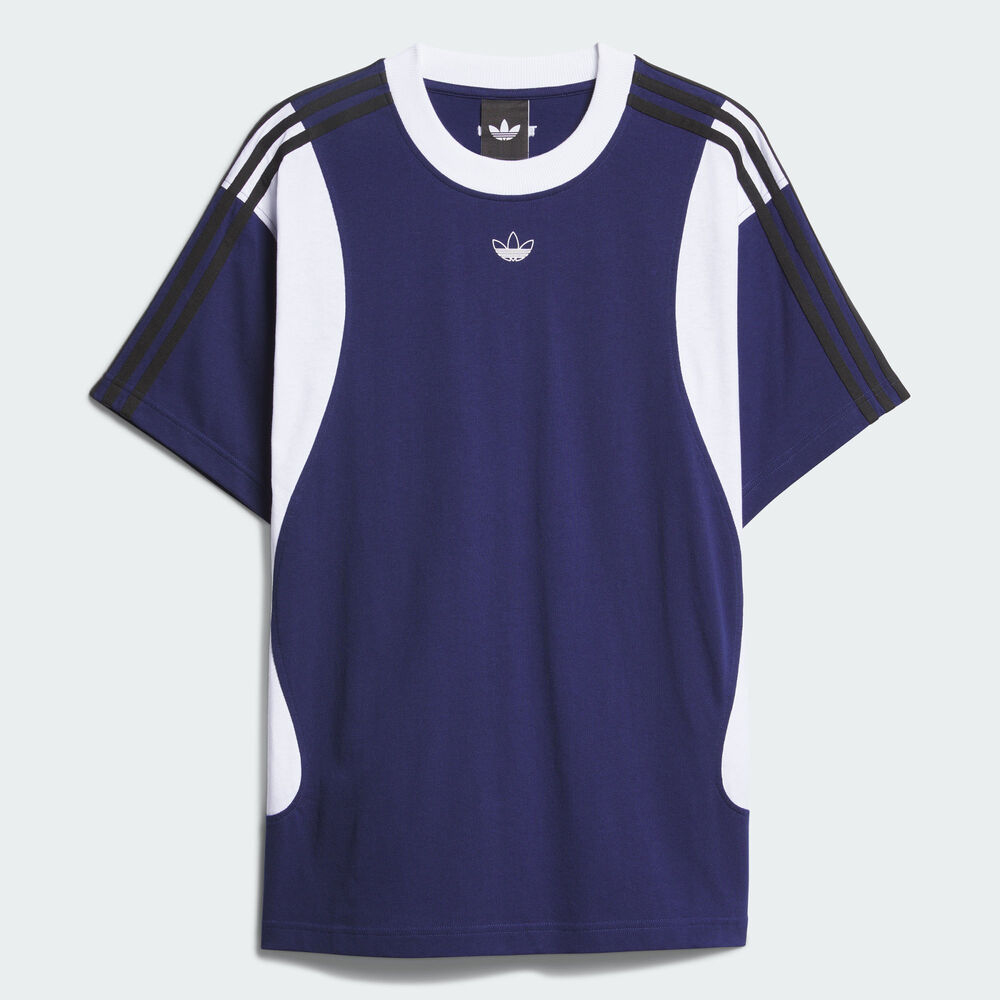 adidas Originals阿迪三叶草2025男子TYSHAWN TEE针织无领短TKD1872