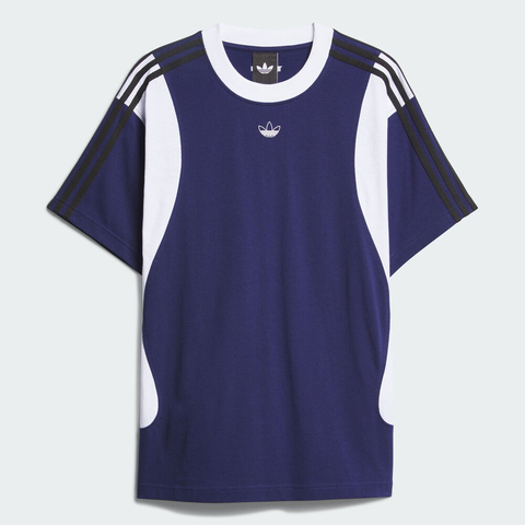 adidas Originals阿迪三叶草2025男子TYSHAWN TEE针织无领短TKD1872