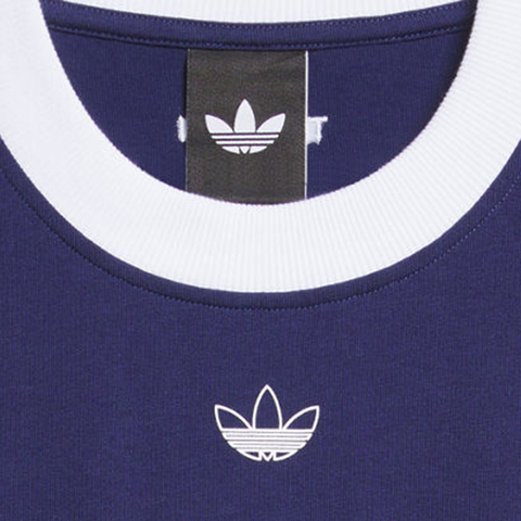 adidas Originals阿迪三叶草2025男子TYSHAWN TEE针织无领短TKD1872