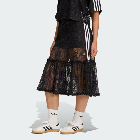 adidas Originals阿迪三叶草2025女子SKIRT针织长裙KD2289