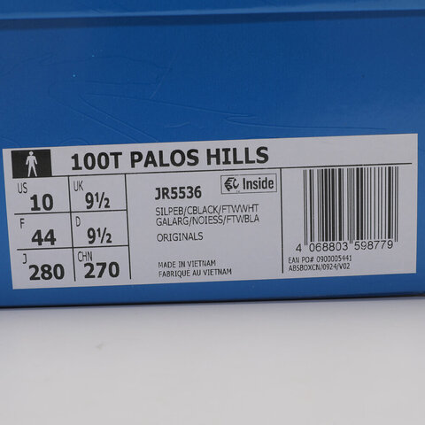 adidas Originals阿迪三叶草2025中性100T PALOS HILLSENERGYJR5536