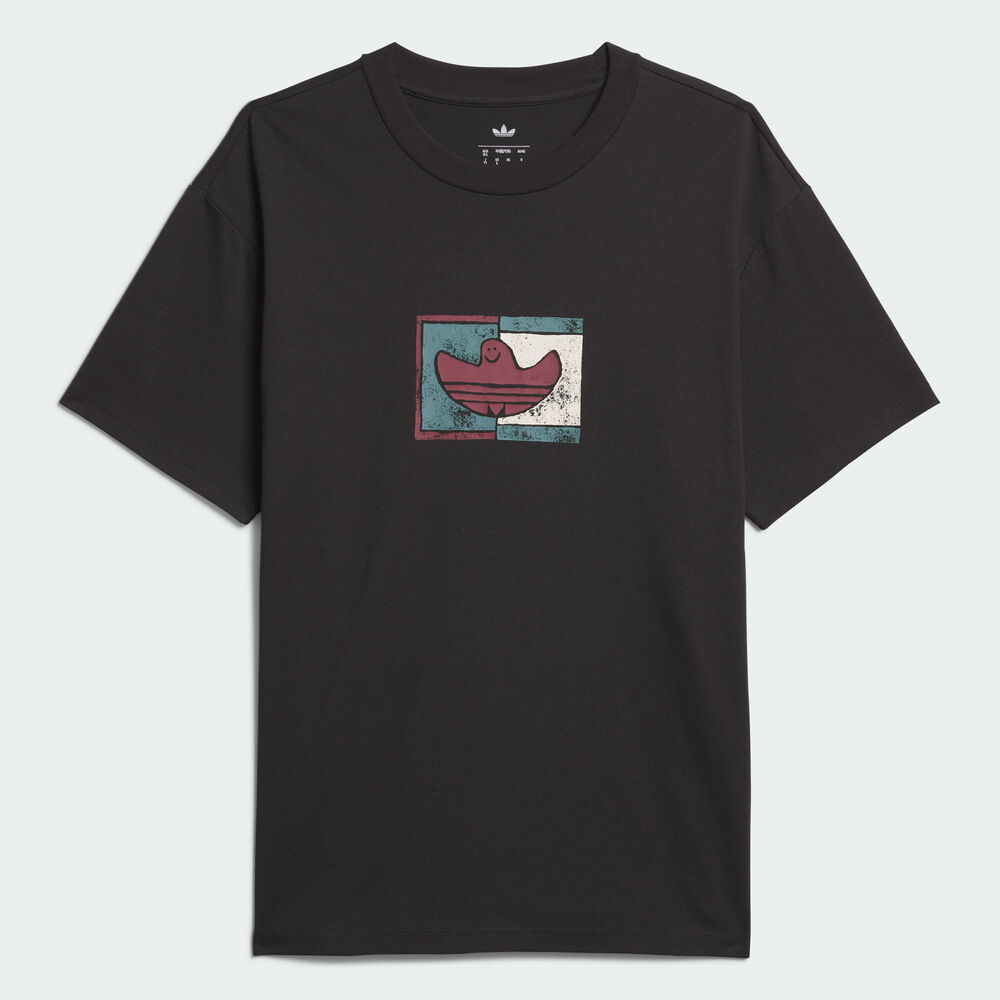 adidas Originals阿迪三叶草2025男子SHMOO G TEE 3针织无领短TKD4290