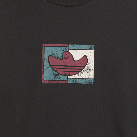 adidas Originals阿迪三叶草2025男子SHMOO G TEE 3针织无领短TKD4290