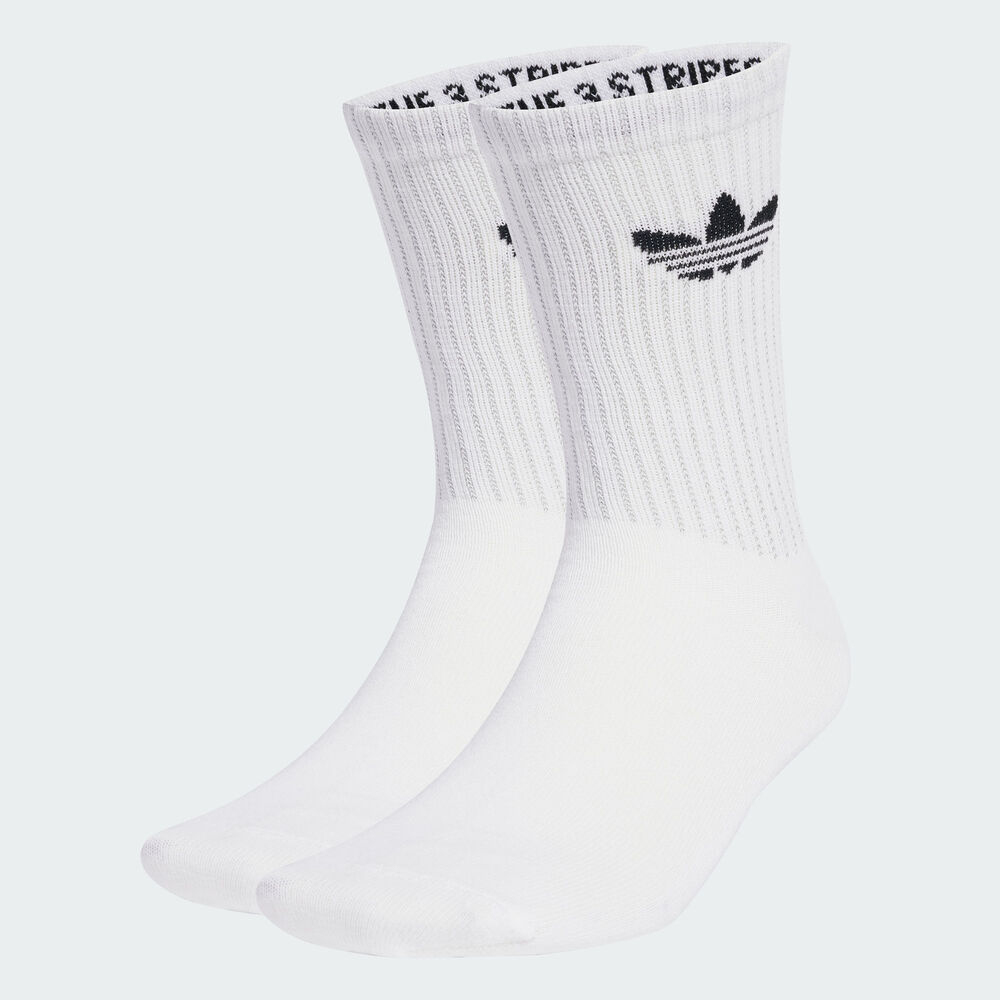 adidas Originals阿迪三叶草2025中性REFL CREW S 2P中袜优惠装JX5223