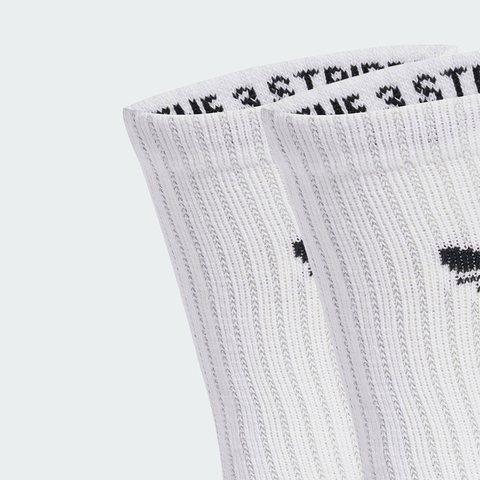 adidas Originals阿迪三叶草2025中性REFL CREW S 2P中袜优惠装JX5223