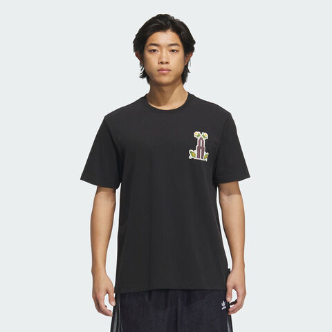 adidas Originals阿迪三叶草2025男子Q3 TEE 3 MONO针织无领短TKD1843