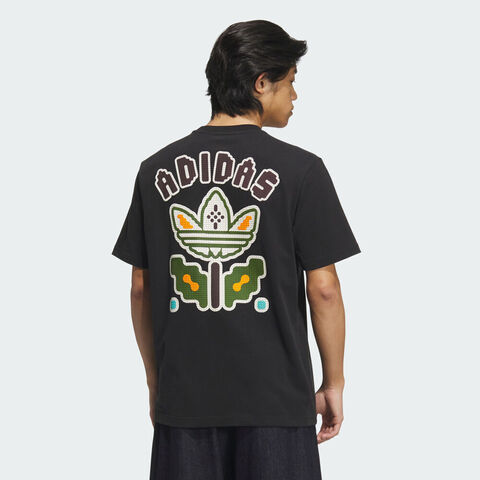 adidas Originals阿迪三叶草2025男子Q3 TEE 3 MONO针织无领短TKD1843