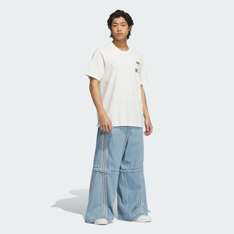 adidas Originals阿迪三叶草2025男子Q3 TEE 3 MONO针织无领短TKD1844