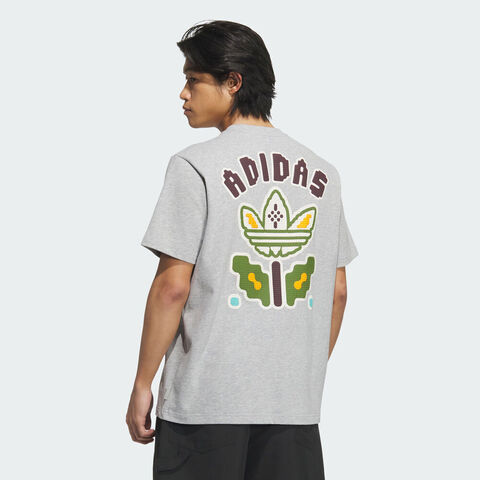 adidas Originals阿迪三叶草2025男子Q3 TEE 3 MONO针织无领短TKD1847