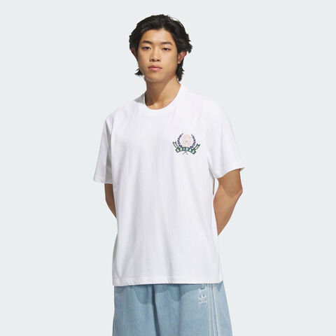adidas Originals阿迪三叶草2025男子TEE VRCT 1针织无领短TKD1841