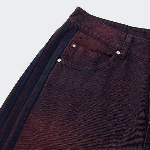 adidas Originals阿迪三叶草2025女子DENIM BN PANT牛仔长裤KG0201